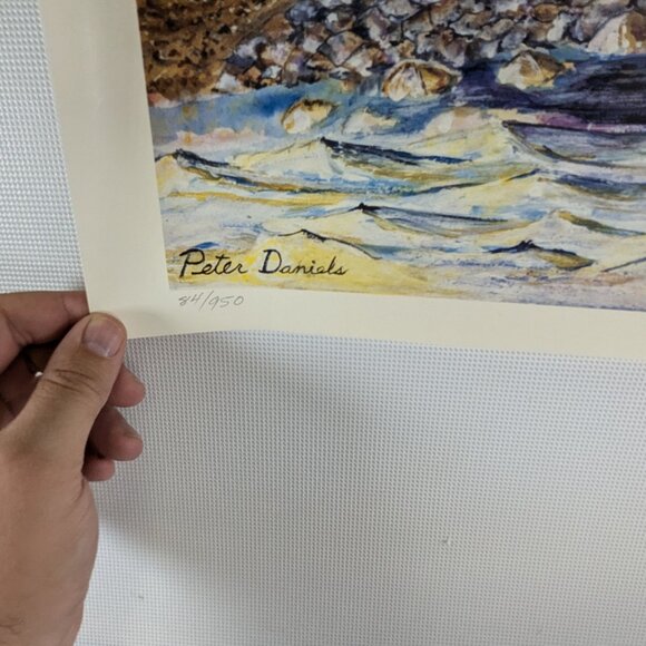 Peter Daniels "Northern Mystique" Signed & Numbered 84/950 18" x 24" Print - Picture 8 of 13